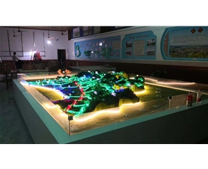 鄂州市太和鎮鄉村振興規劃展示沙盤
